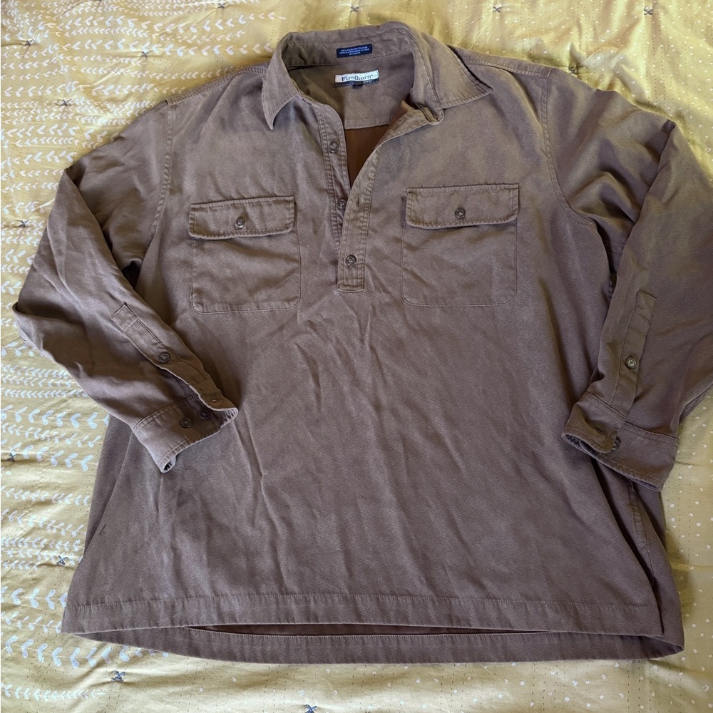 Western Sueded Pop-over